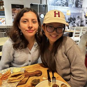 Harvard Dulce Gonzalez MS 22 and Kitty Wang MS 23