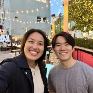 MIT Kevin Kwak MS 22 with Senior Associate Joyce Cheng