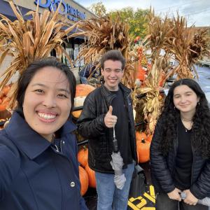 Northwestern University Enzo Banal MS 22 and Dayanara Chavez MS 23 and Joyce Cheng