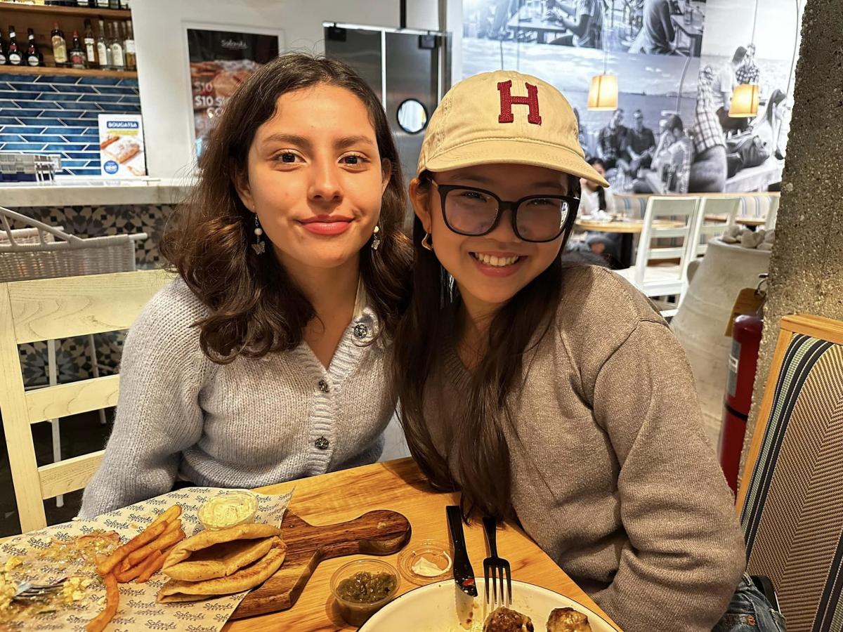 Harvard Dulce Gonzalez MS 22 and Kitty Wang MS 23